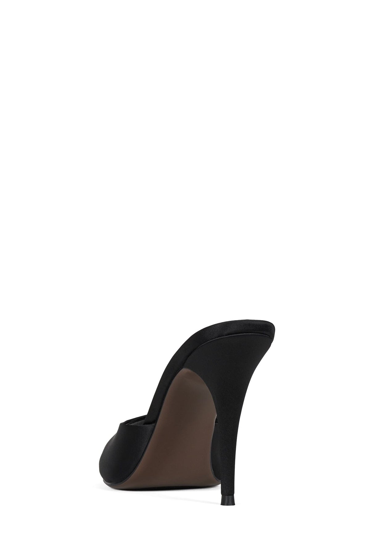 BIENVENIDO Heeled Sandal Black Satin
