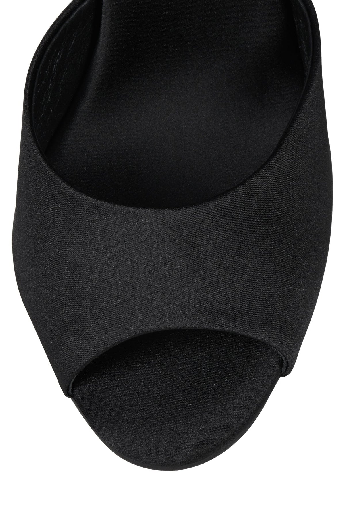 BIENVENIDO Heeled Sandal Black Satin