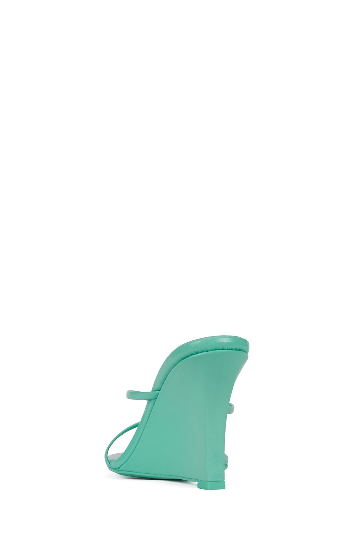 BISCOTTI Jeffrey Campbell Wedge Sandal Mint Patent