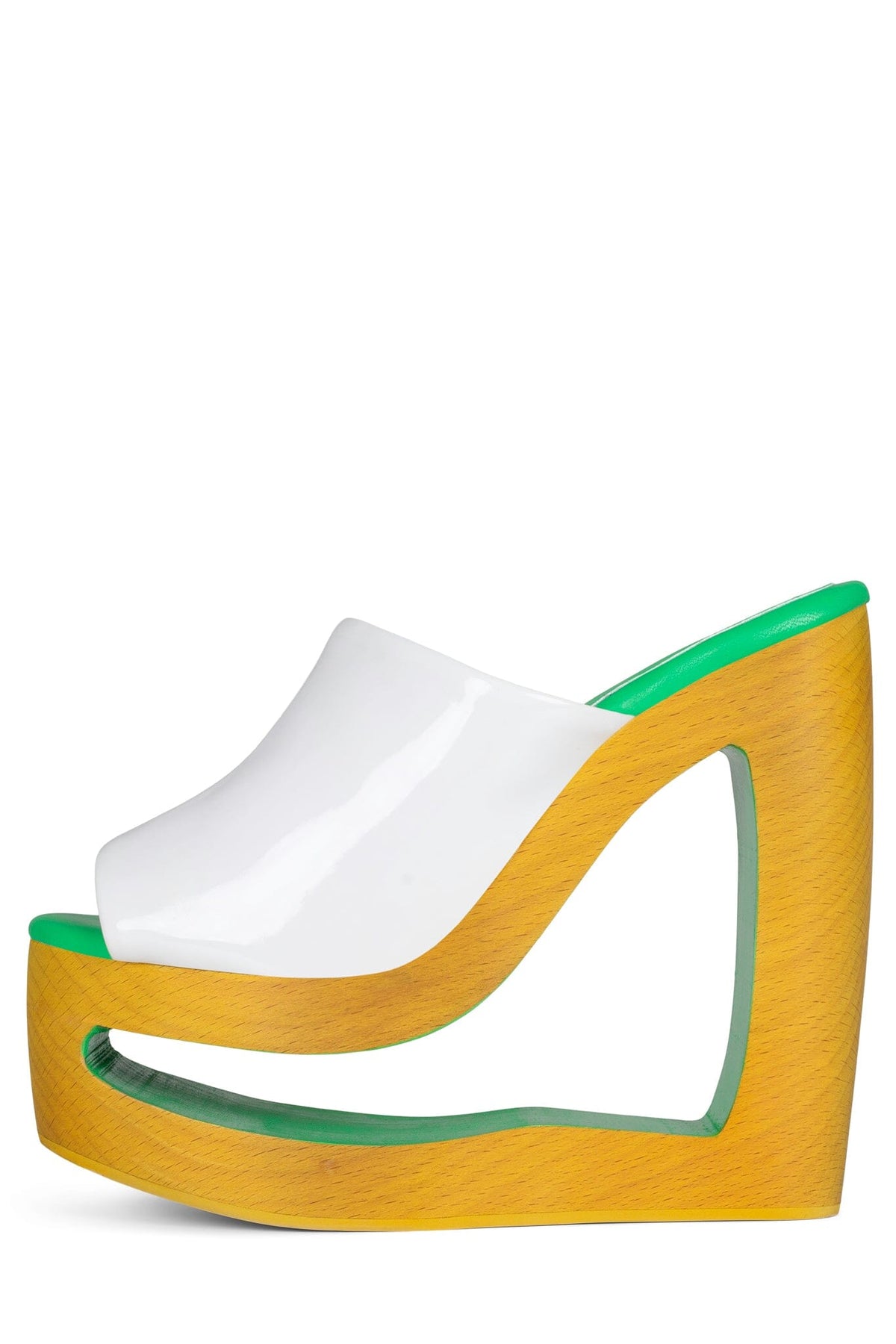 BLAZER-2 HN White Patent Green 6 