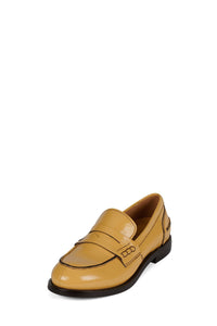 BOOKS-2 Jeffrey Campbell Loafer Yellow Crinkle Patent
_hover