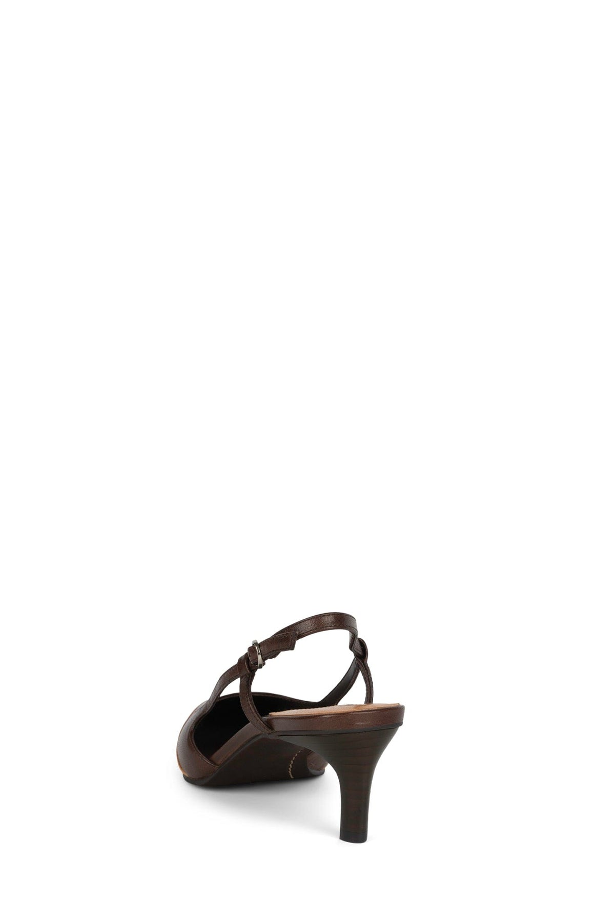 BOOSHKY Slingback Heel Brown Tan Combo