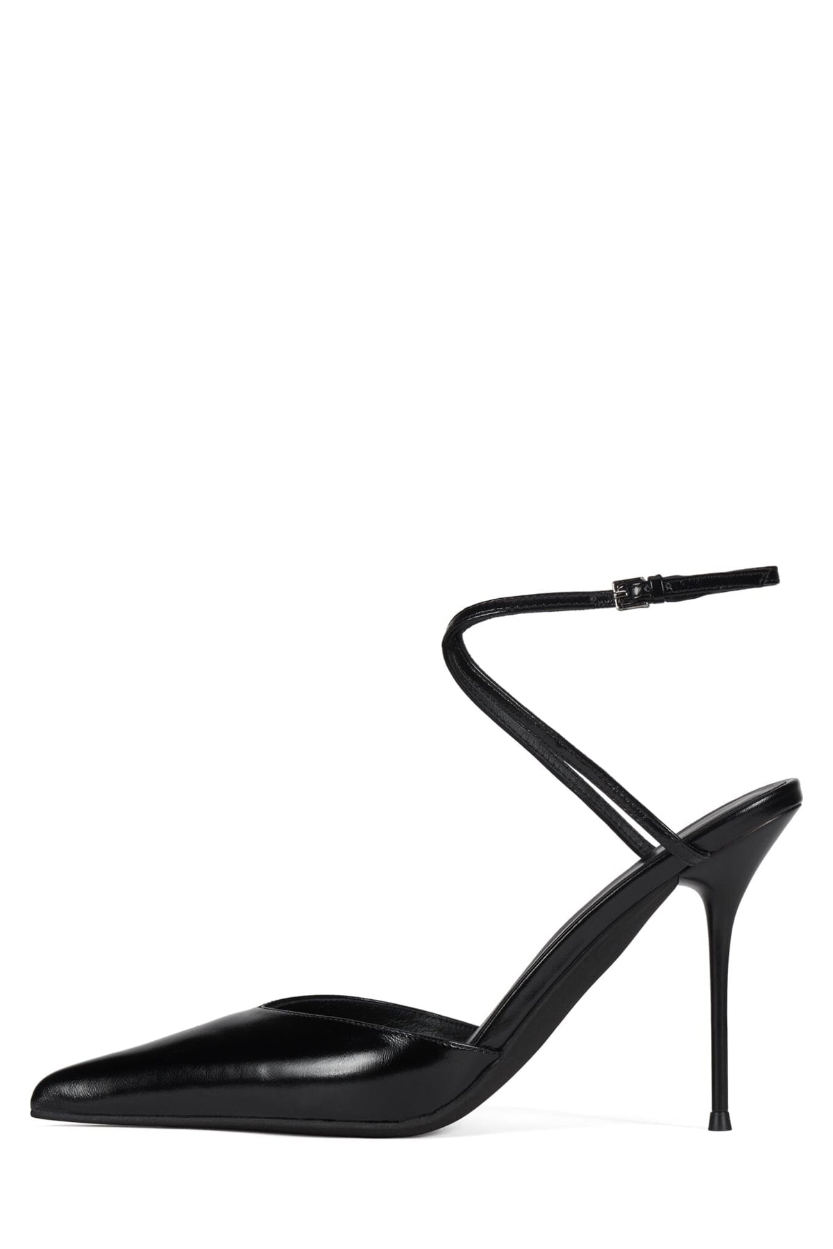 BORDEAUX Jeffrey Campbell Heeled Sandal Black