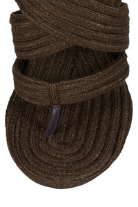 BOREAL Jeffrey Campbell Brown Raffia 