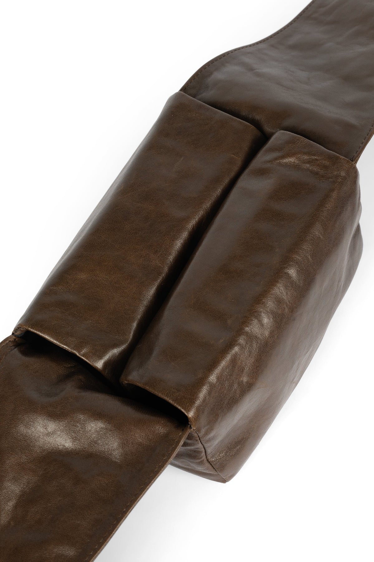 BOXED-UP Jeffrey Campbell Crossbody Bag Coffee