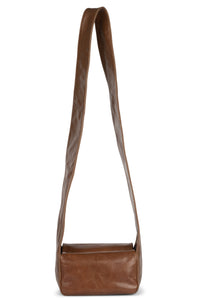 BOXED-UP Jeffrey Campbell Crossbody Bag Brown