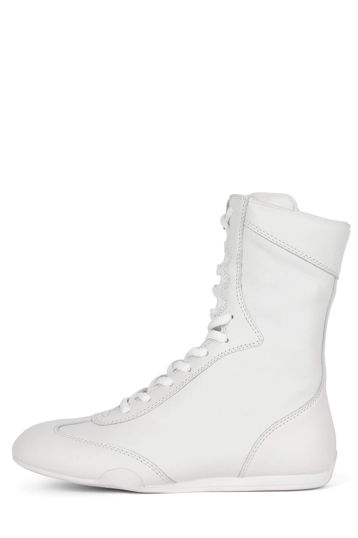 BOXING-LO Jeffrey Campbell Mid-Calf White White