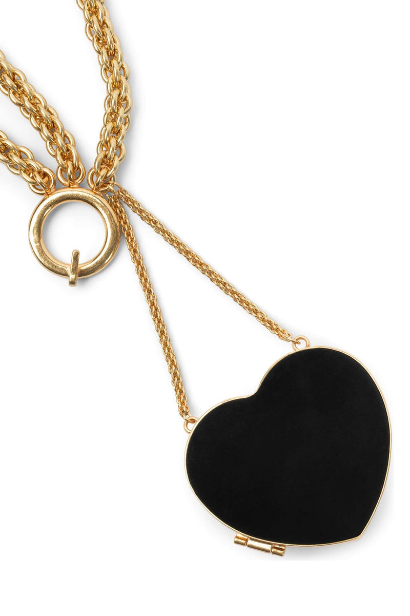 BPM Jeffrey Campbell Belt Black Suede Gold 