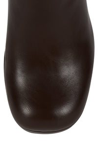 BRATTY-K Jeffrey Campbell Knee-High Boot Coffee Stretch