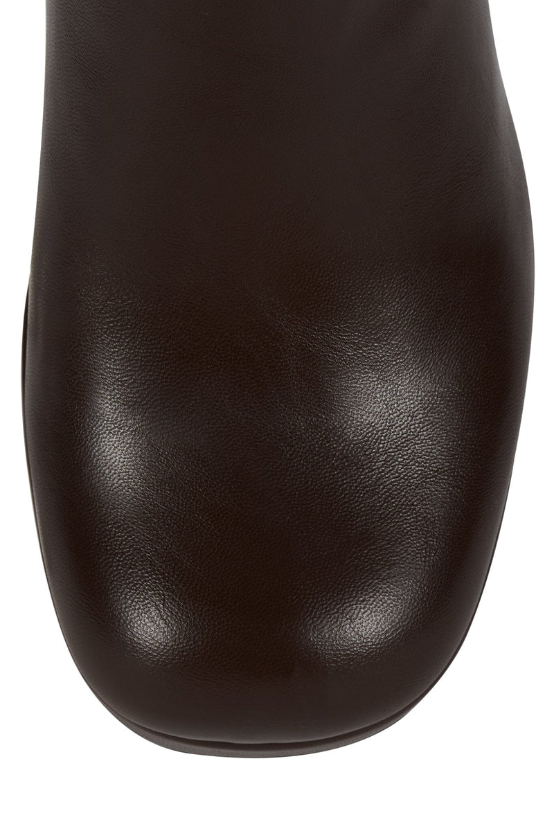 BRATTY-K Jeffrey Campbell Knee-High Boot Coffee Stretch