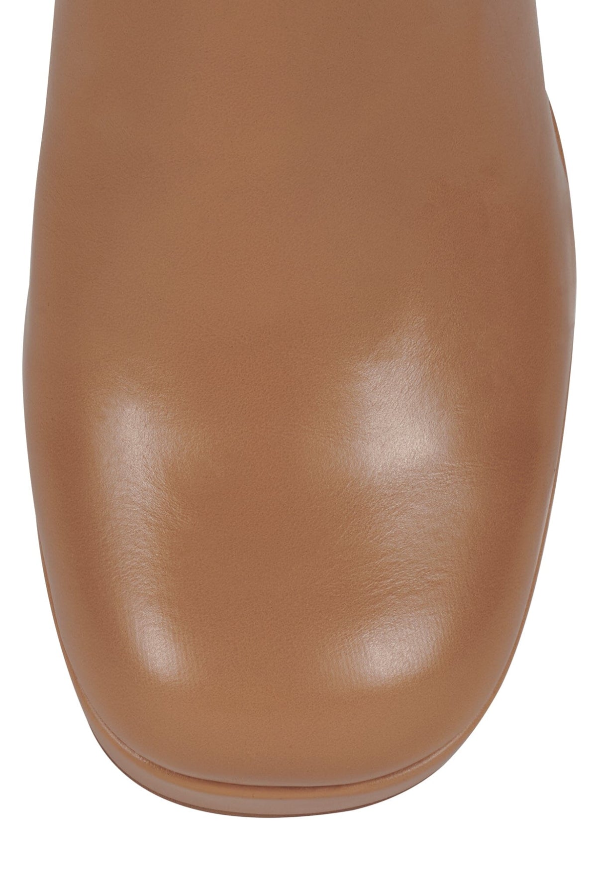 BRATTY-K Jeffrey Campbell Knee-High Boot Tan Stretch