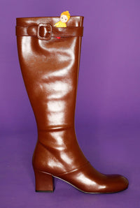 BRATTY Jeffrey Campbell Heeled Boot Espresso