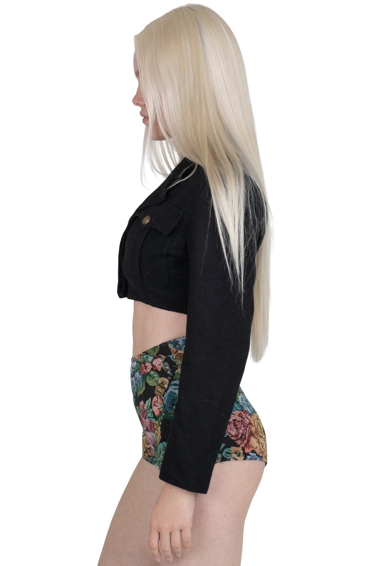 BRIGADIER Jacket Black Tweed _hover
