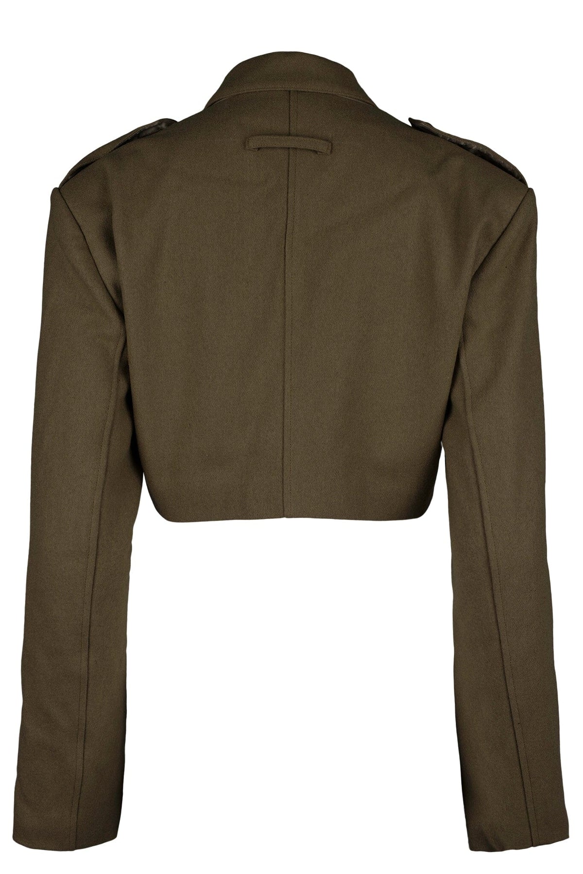 BRIGADIER Jeffrey Campbell Jacket Khaki Tweed