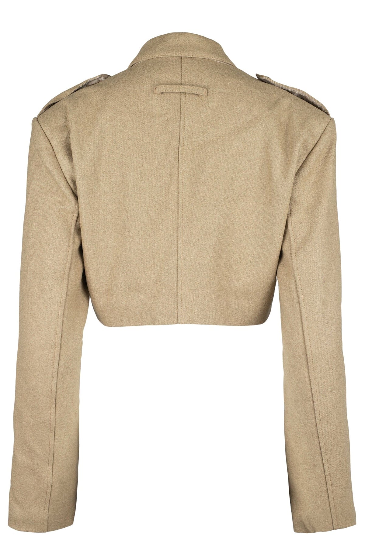 BRIGADIER Jeffrey Campbell Jacket Beige Tweed