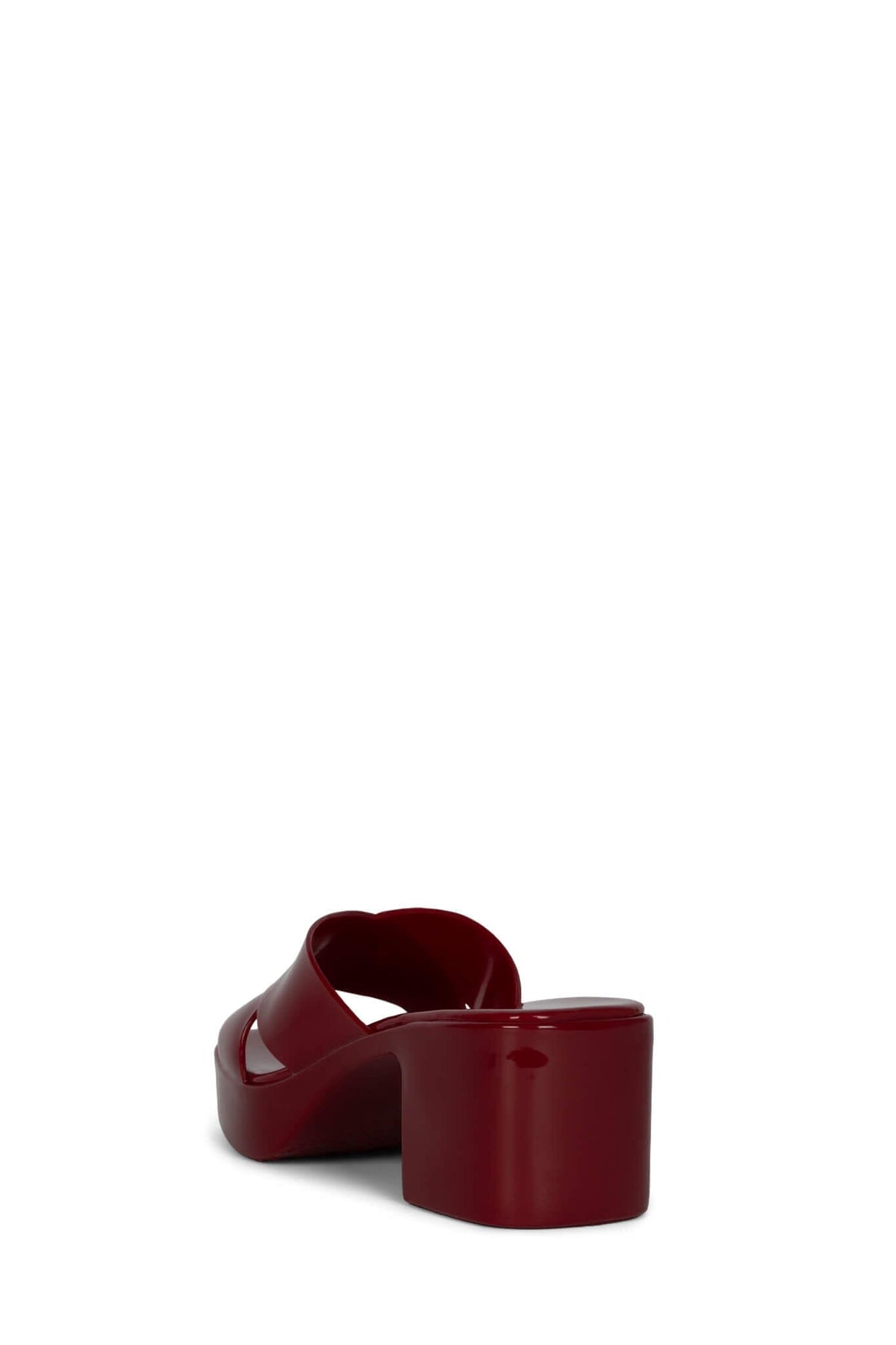 BUBBLEGUM Jeffrey Campbell Platform Sandals Cherry Red Shiny