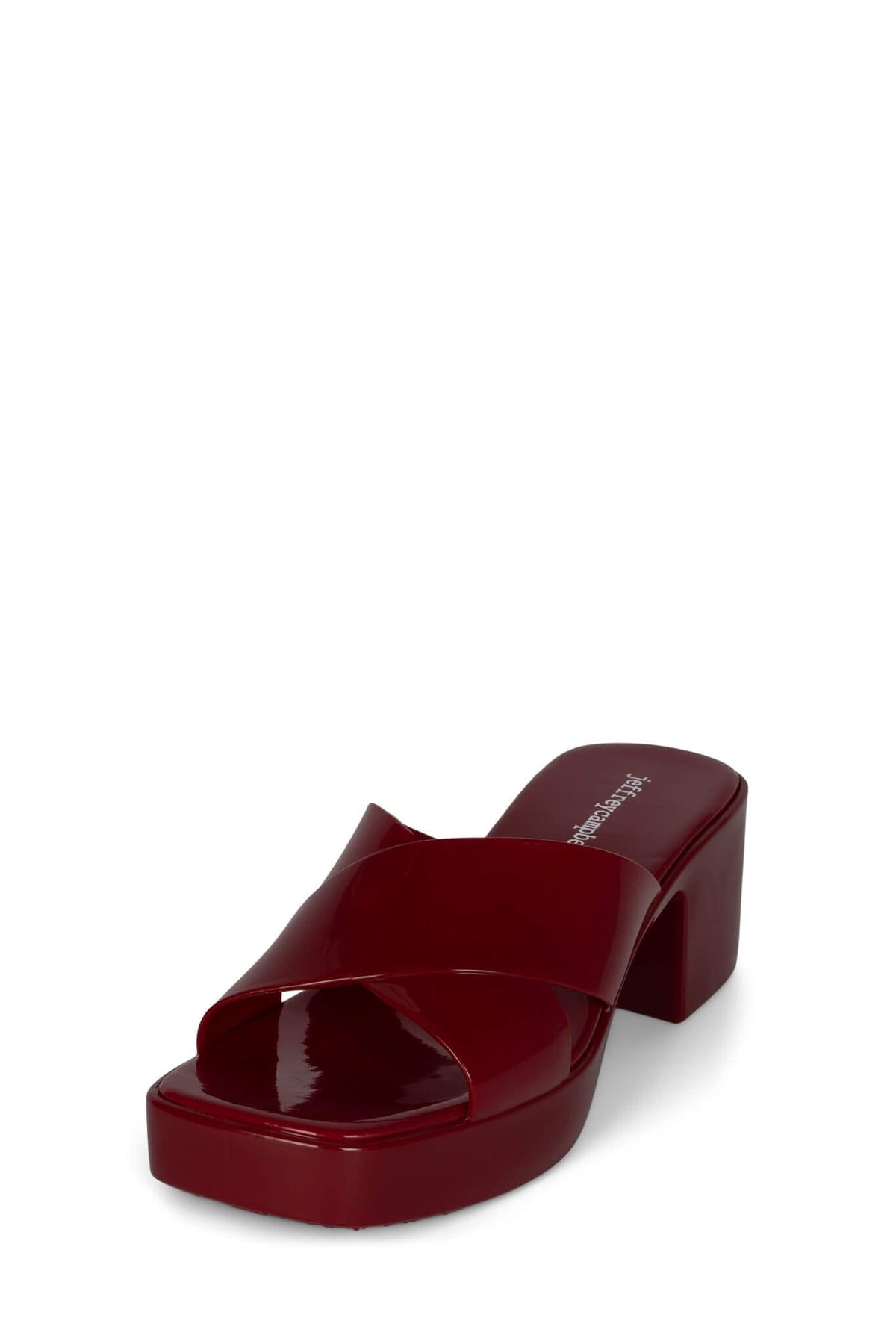 BUBBLEGUM Jeffrey Campbell Platform Sandals Cherry Red Shiny
_hover