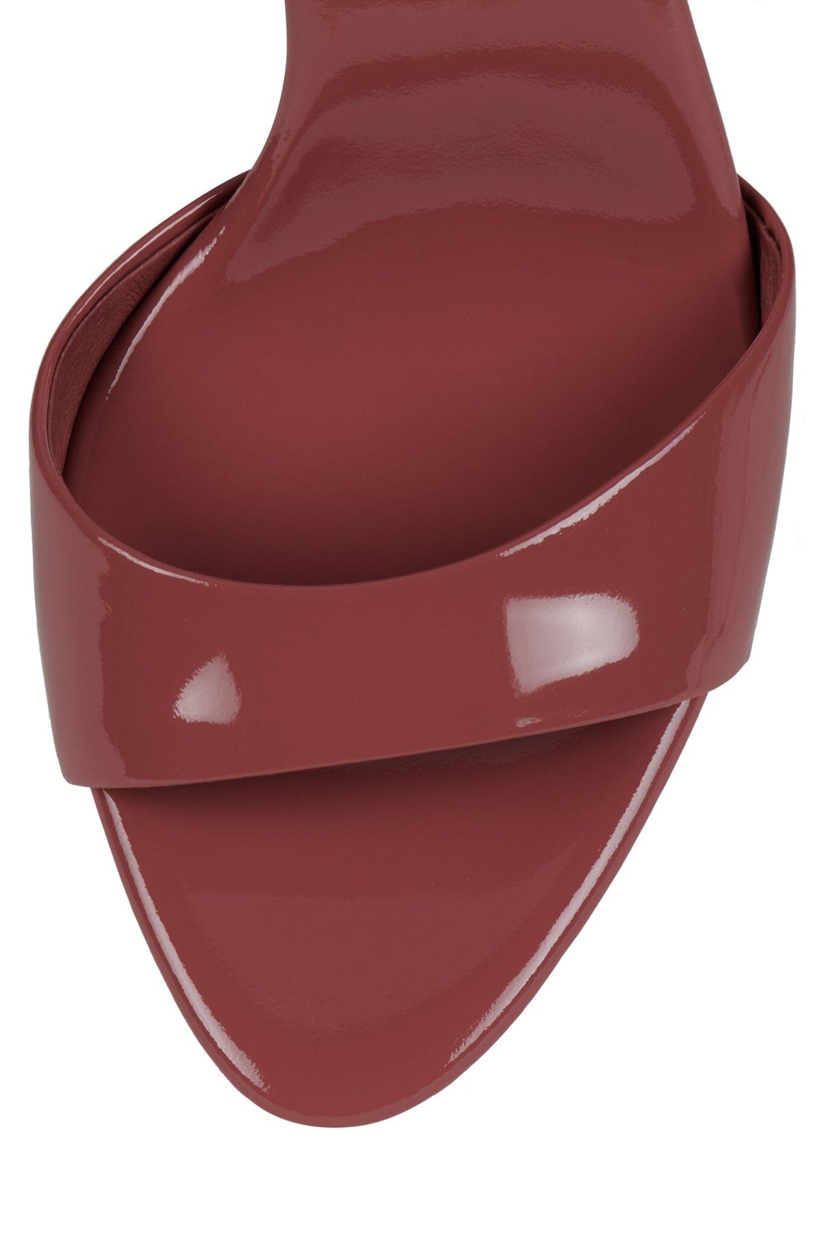 CE-SOIRE Jeffrey Campbell Heeled Sandal Dusty Rose Patent