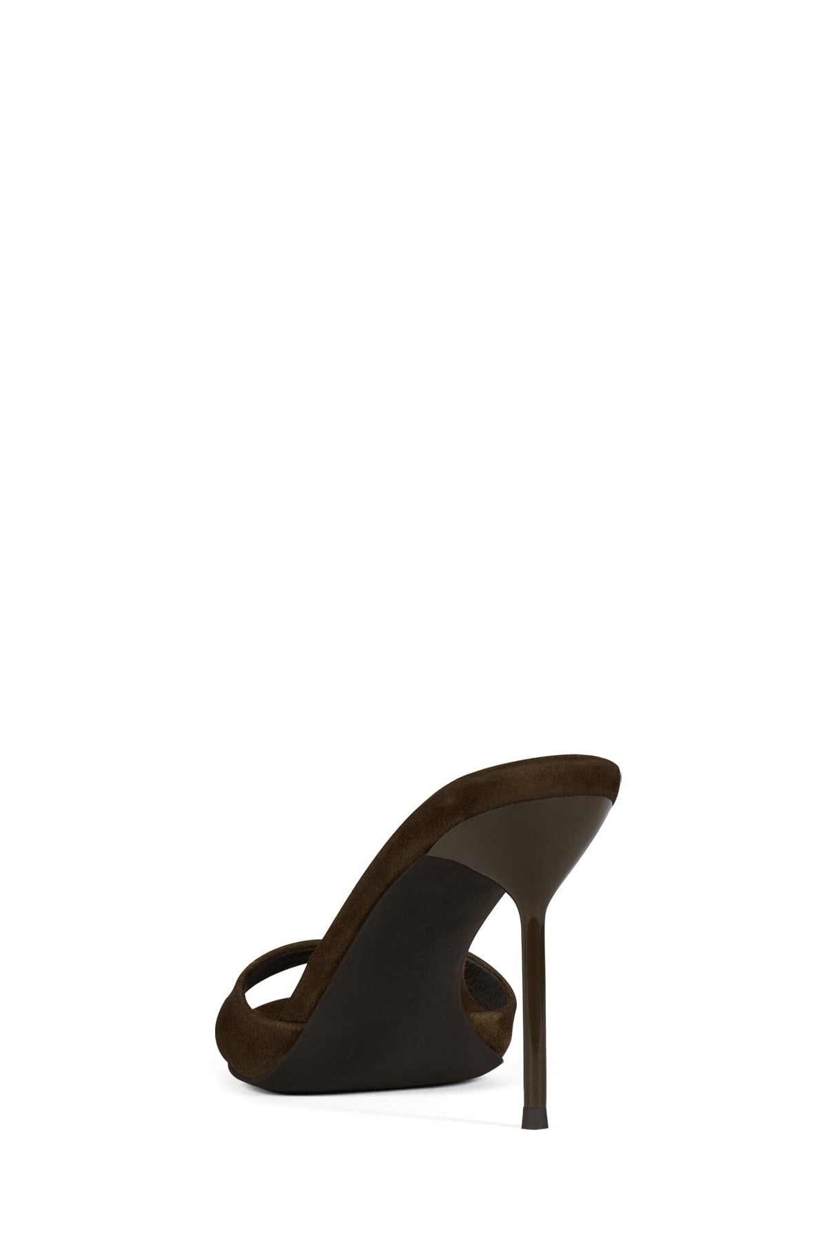 CE-SOIRE Jeffrey Campbell Heeled Sandal Brown Suede