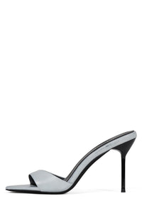 CE-SOIRE Jeffrey Campbell Heeled Sandal White Ruboff