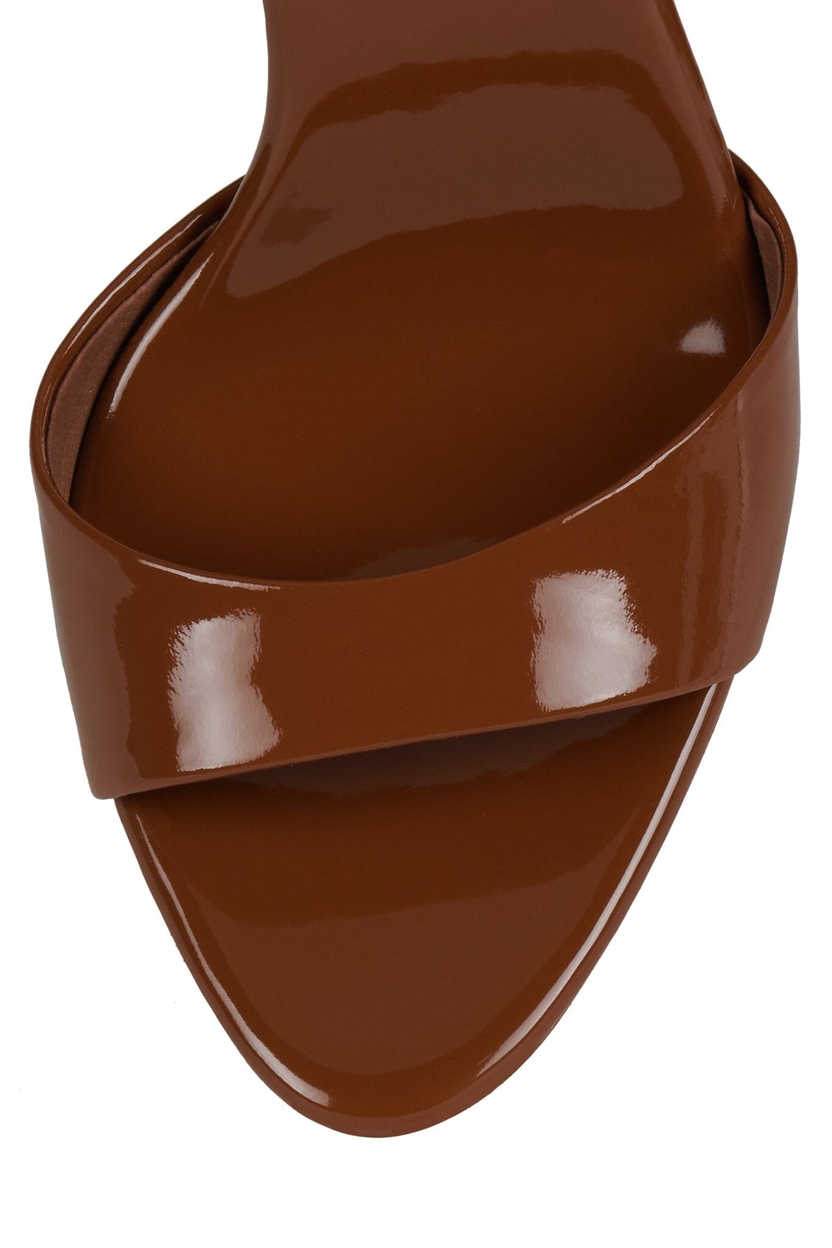 CE-SOIRE Jeffrey Campbell Heeled Sandals Tan Patent