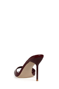 CE-SOIRE Jeffrey Campbell Heeled Sandal Berry Patent