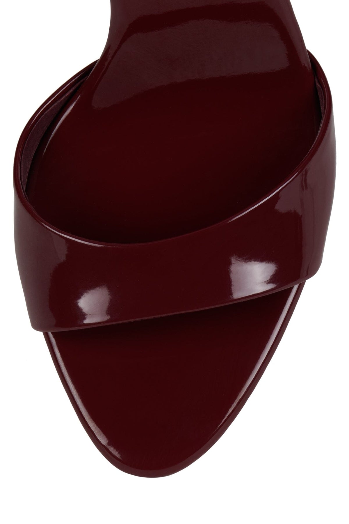 CE-SOIRE Jeffrey Campbell Heeled Sandal Berry Patent