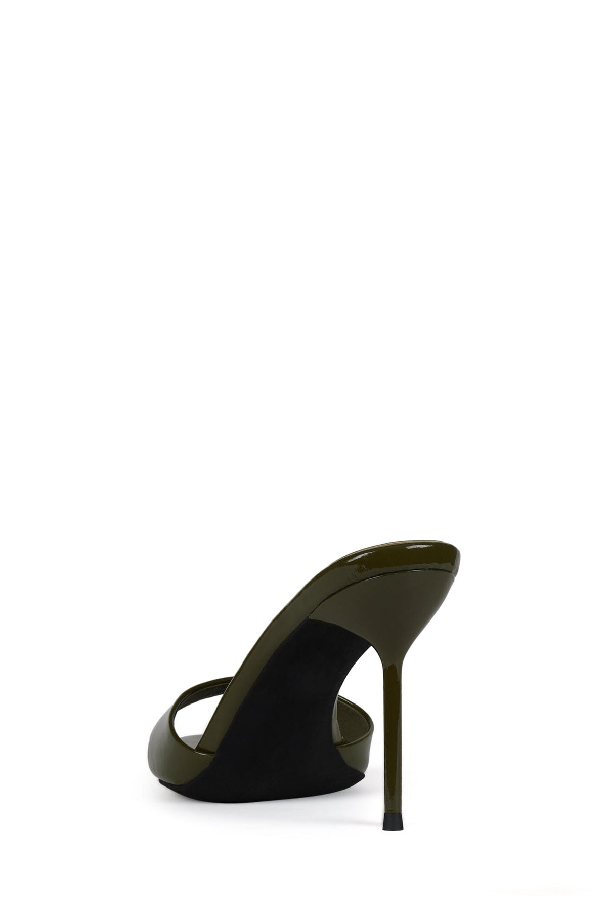 CE-SOIRE Jeffrey Campbell Heeled Sandals Olive Patent 