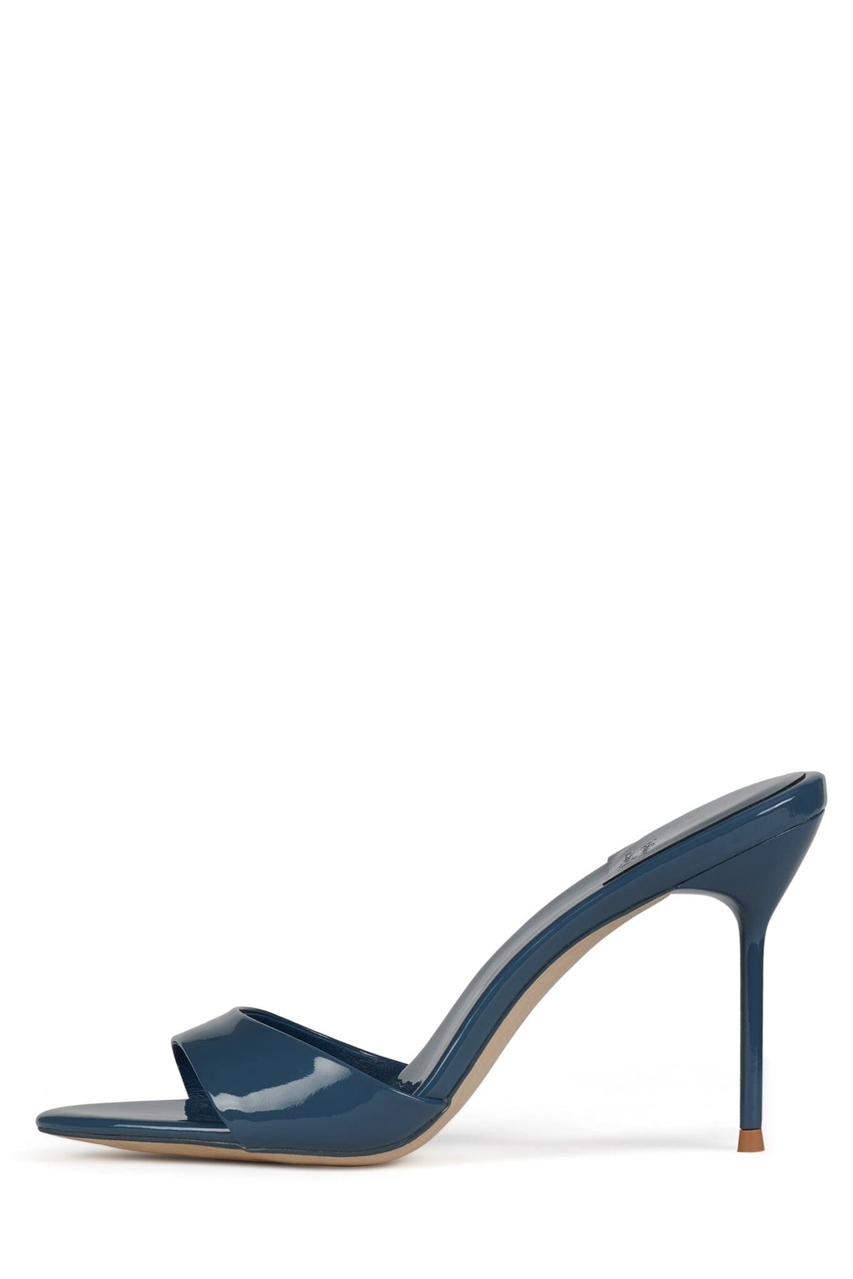 CE-SOIRE Jeffrey Campbell Heeled Sandal Turquoise Patent