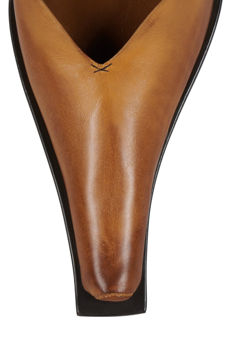 CENTAURI Jeffrey Campbell Pump Tan Ruboff Pewter