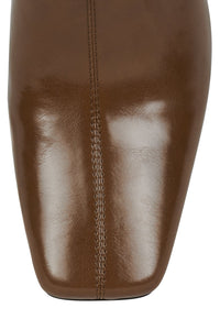 CHECKMATE2 Jeffrey Campbell Heeled Boot Dark Beige
