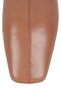 CHECKMATE2 Jeffrey Campbell Heeled Boot Tan