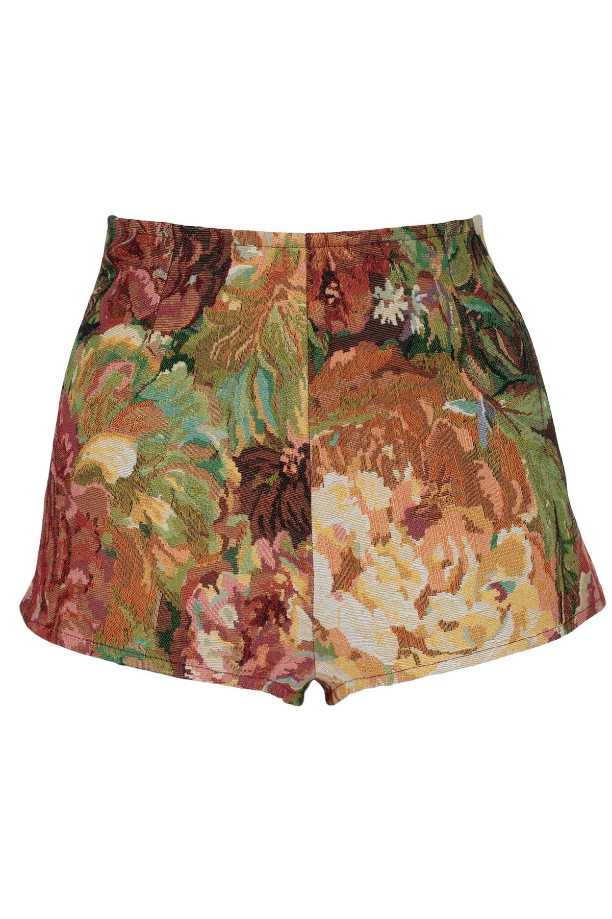 CHEEKZ-T SHORTS Red Multi Tapestry 