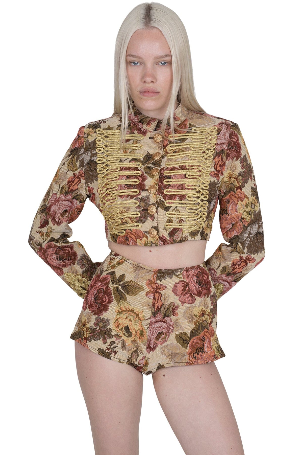 CHEEKZ-T Shorts Blush Tapestry