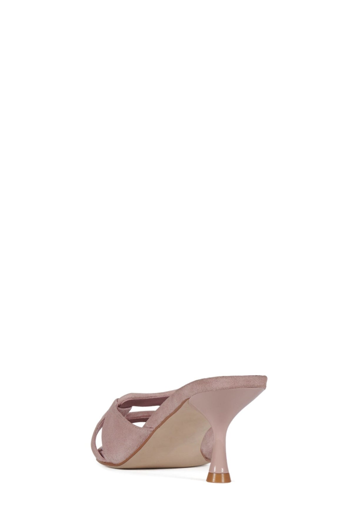 CHISME Jeffrey Campbell Heeled Sandal Pink Suede