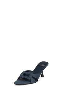 CHISME Jeffrey Campbell Heeled Sandal Blue Denim _hover