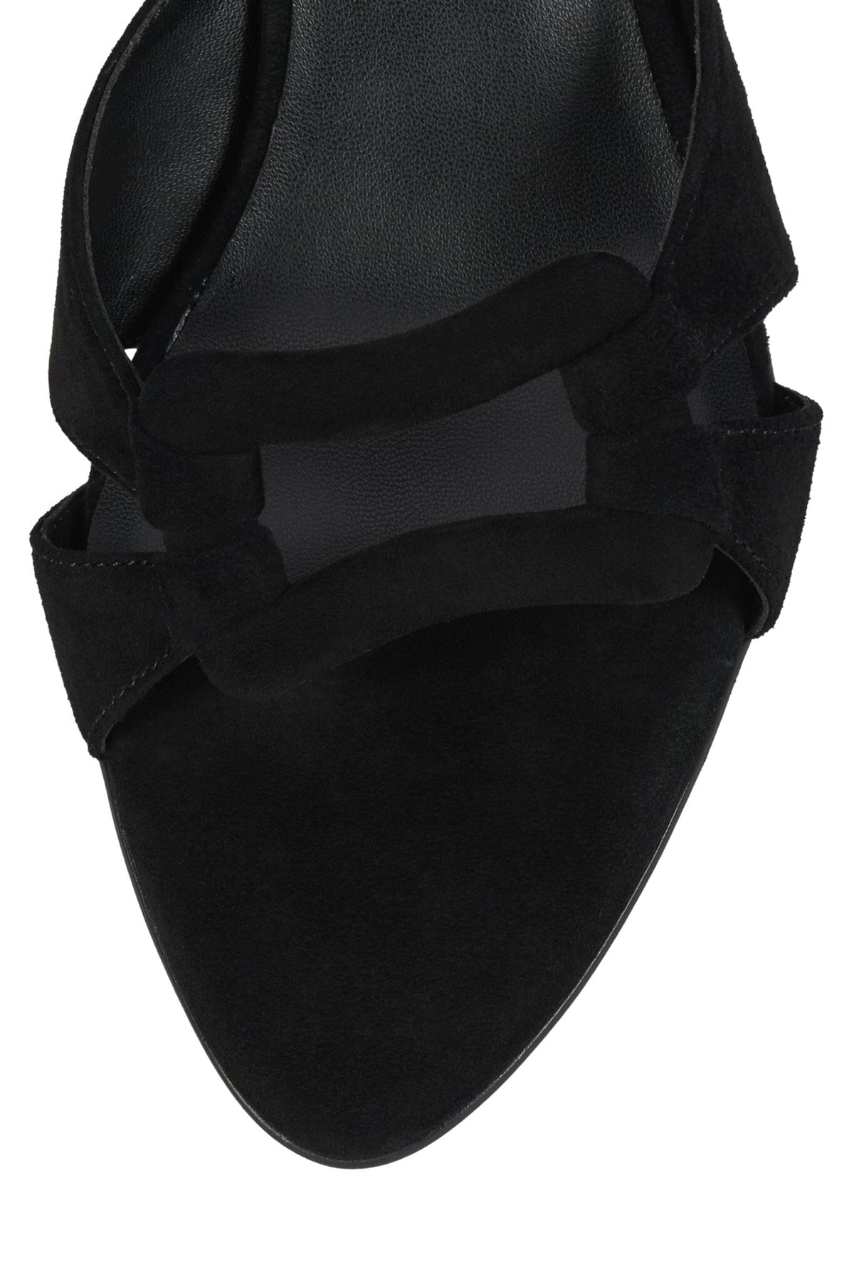 CHISME Jeffrey Campbell Heeled Sandal Black Suede 