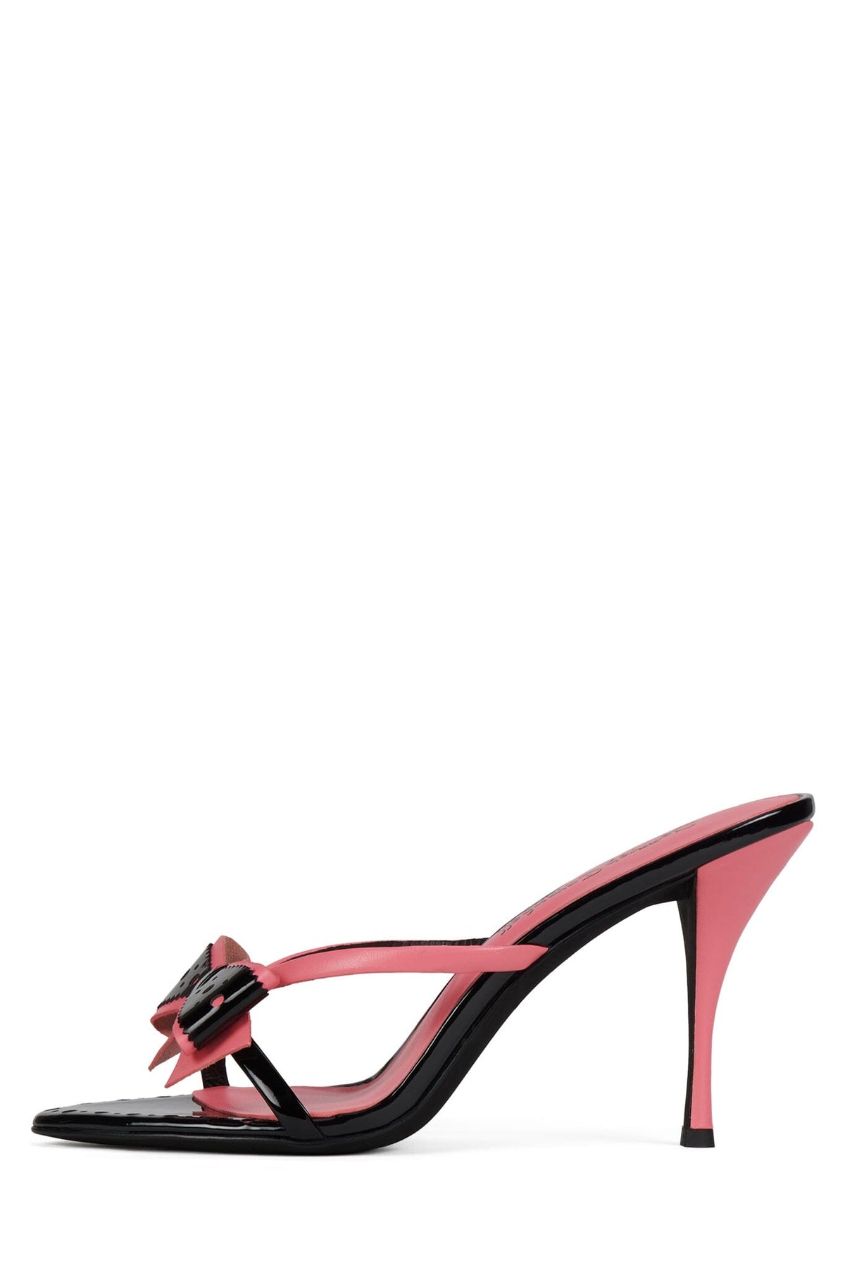 CHLOEBELLE Black Patent Pink