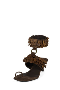 COCONUT-SH Jeffrey Campbell Heeled Sandal Espresso Suede Combo
_hover