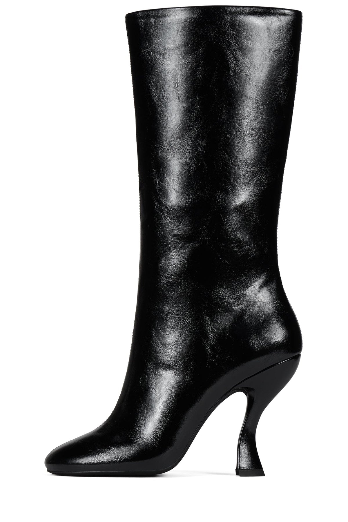 CRAZY-4-U Jeffrey Campbell Heeled Boot Black