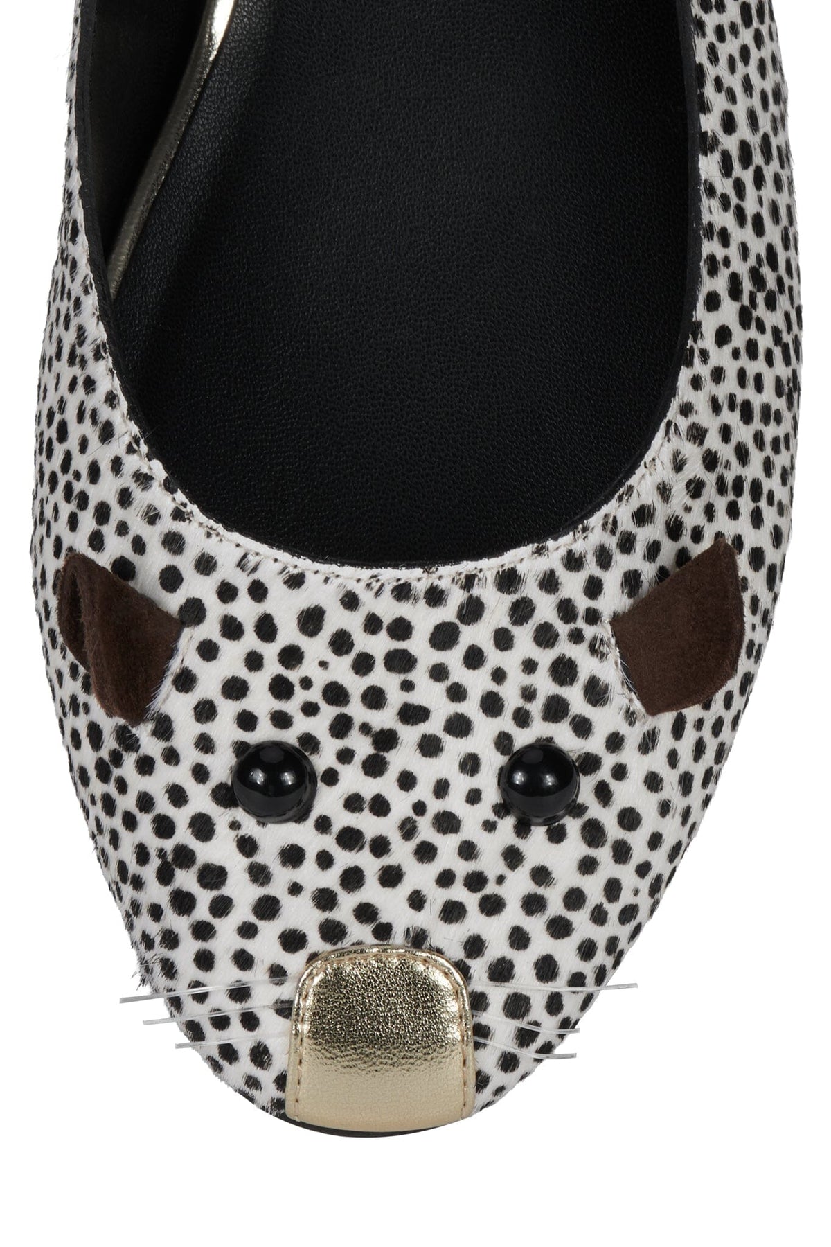 CRITTER-F Flat White Black Dot