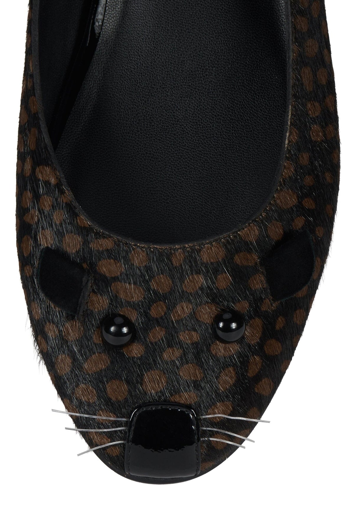 CRITTER-F Flat Black Brown Dot