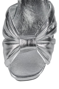 DALIDA Jeffrey Campbell Platform Sandals Silver