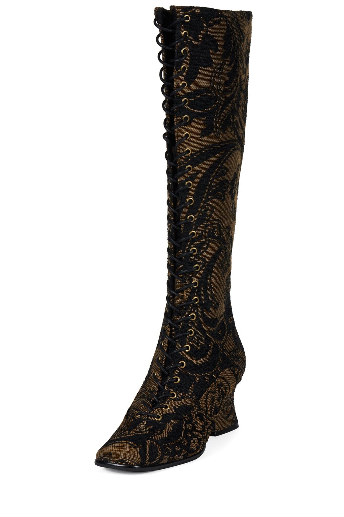 DAMIEN-T Dark Brown Tapestry _hover