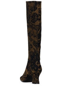 DAMIEN-T Dark Brown Tapestry