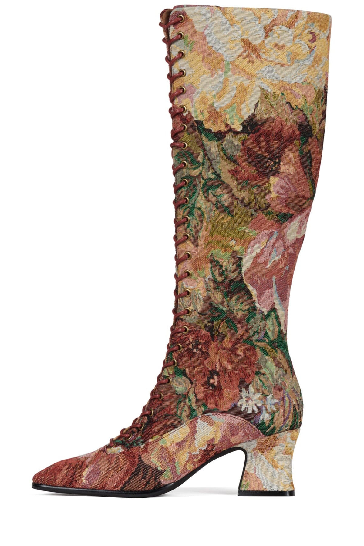 DAMIEN-T Red Multi Tapestry