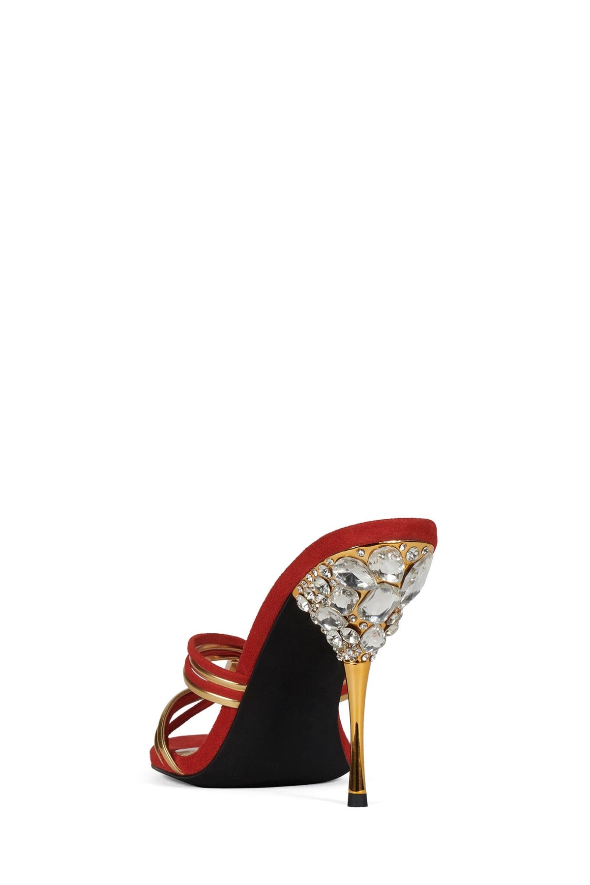 DAMONTE Red Suede Pewter