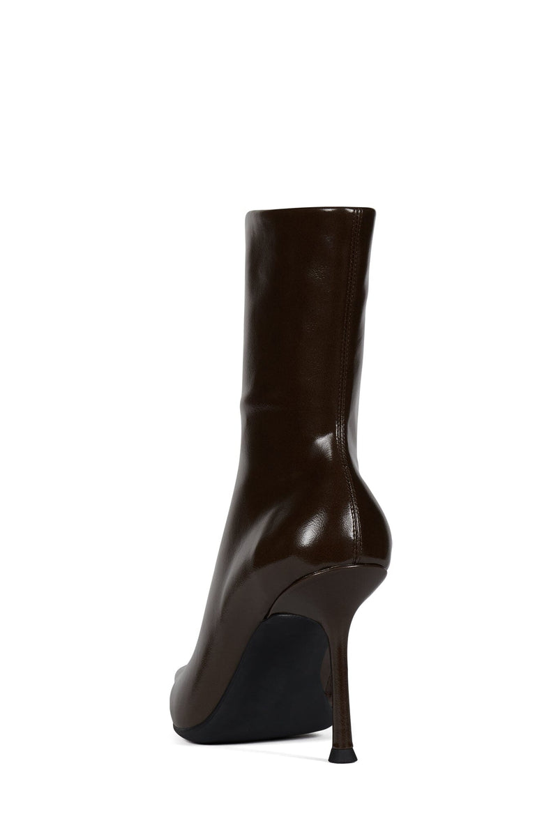 DARING-2 Jeffrey Campbell Ankle Boot Dark Brown