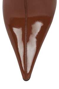 DARING-2 Jeffrey Campbell Ankle Boot Caramel Patent