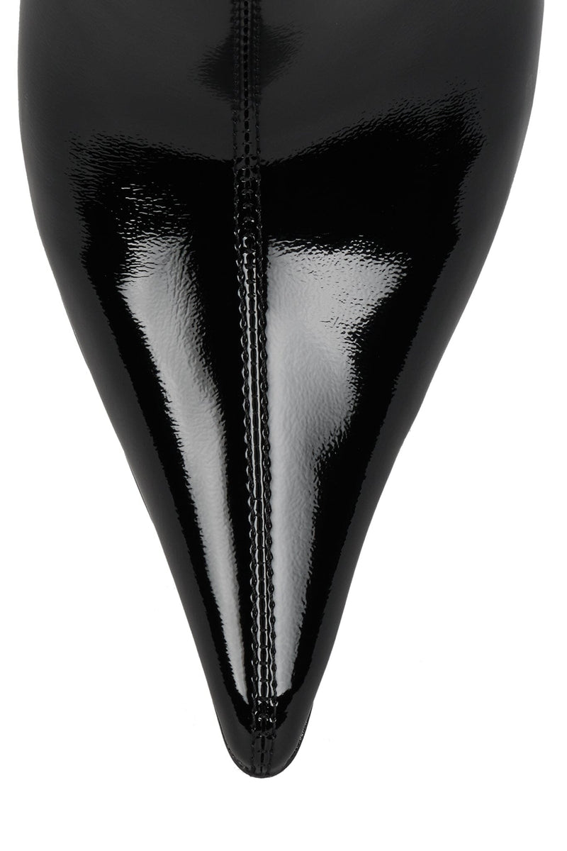 DARING-2 Jeffrey Campbell Ankle Boot Black Patent